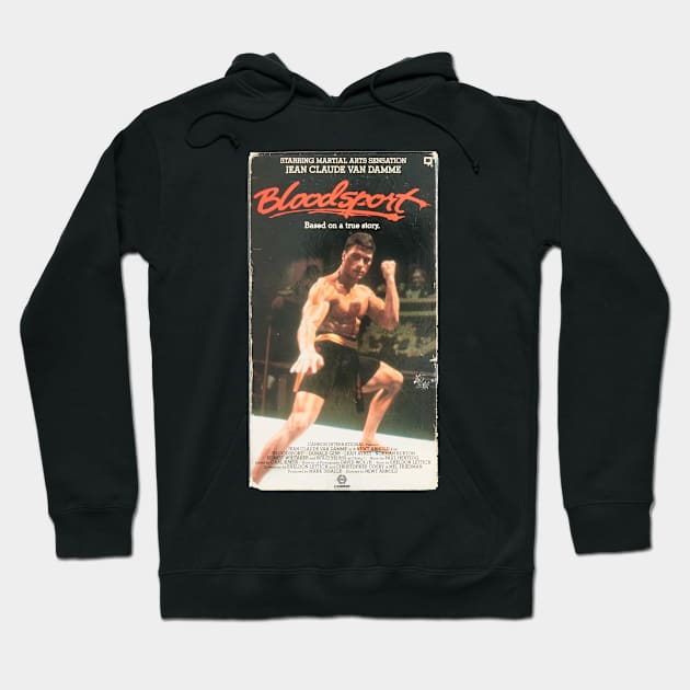 Bloodsport VHS Hoodie by Ultimate Action Movie Club